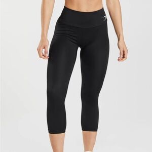 Gymshark Black 7/8 Training Leggings XS